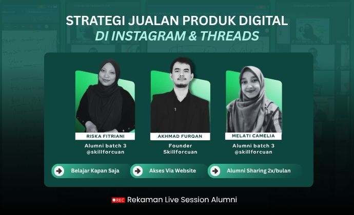 Strategi jualan produk digital di Instagram & threads